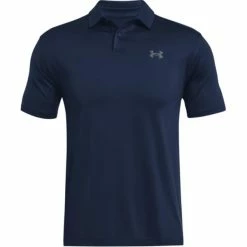 Under Armour Gents Tee To Green Polo Shirt Navy (408)