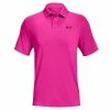 Under Armour Gents Tee To Green Polo Shirt Rebel Pink (652) -Cheap Footwear Store P 1368122UNDERARMOURSHIRTPINK652GENTS L