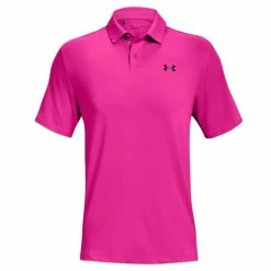 Under Armour Gents Tee To Green Polo Shirt Rebel Pink (652)