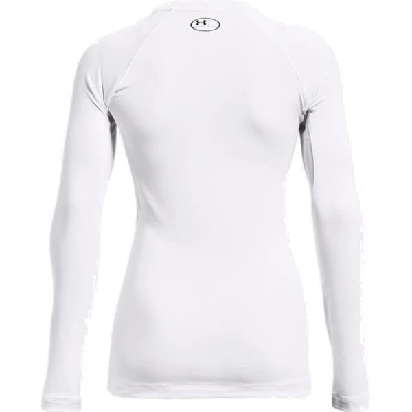 Under Armour Ladies Authentics Crew Top White (100) 4 Under Armour Ladies Authentics Crew Top White (100) - Image 2