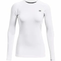 Under Armour Ladies Authentics Crew Top White (100)