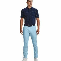 Under Armour Gents Chino Tapered Pants Peninsula Blue - Halo Grey (195) -Cheap Footwear Store P 1370081UNDERARMOURPANTSBLUEGREY195GENTS 3 L