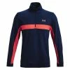 Under Armour Gents Storm Midlayer ½ Zip Top Academy - Rush Red (409)