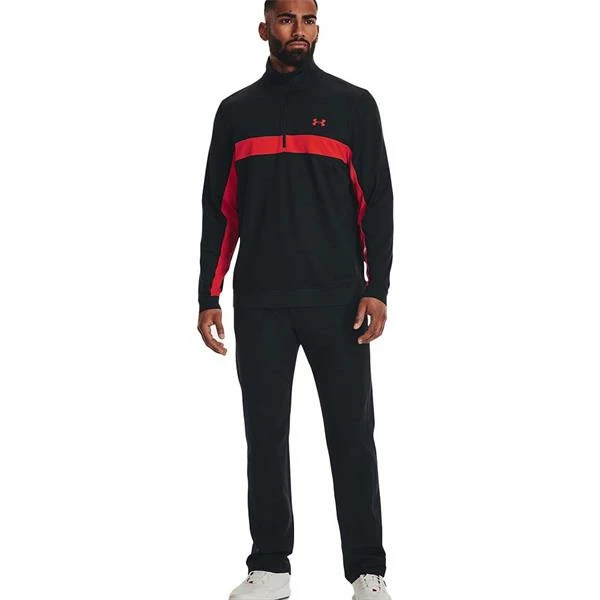 Under Armour Gents Storm Midlayer ½ Zip Top Black - Radio Red (003) 7 Under Armour Gents Storm Midlayer ½ Zip Top Black - Radio Red (003) - Image 5
