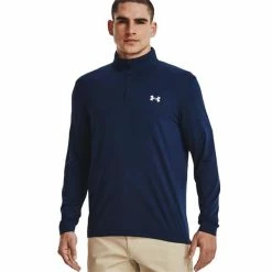 Under Armour Gents Playoff ¼ Zip Top Academy - White 408 -Cheap Footwear Store P 1370155UAGENTSPLAYOFFQZIPTOPACADEMY408 2 L