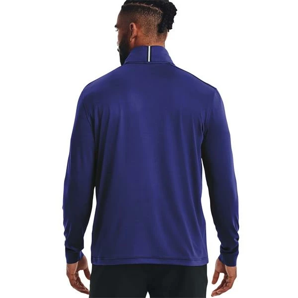 Under Armour Gents Playoff ¼ Zip Top Bauhaus Blue - Black (456) 6 Under Armour Gents Playoff ¼ Zip Top Bauhaus Blue - Black (456) - Image 4