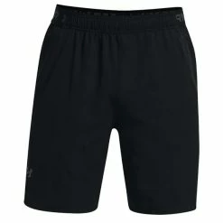 Under Armour Gents Vanish Woven 8-inch Shorts Black - Pitch Grey (001)