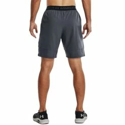 Under Armour Gents Vanish Woven 8-inch Shorts Pitch Grey - Black (012) -Cheap Footwear Store P 1370382UNDERARMOURSHORTSGREY012GENTS 3 L