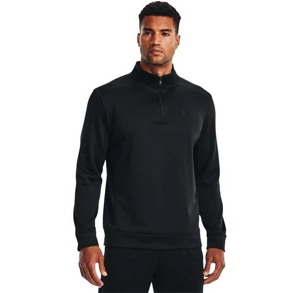 Under Armour Gents Armour Fleece® ½ Zip Black (001) 5 Under Armour Gents Armour Fleece® ½ Zip Black (001) - Image 3