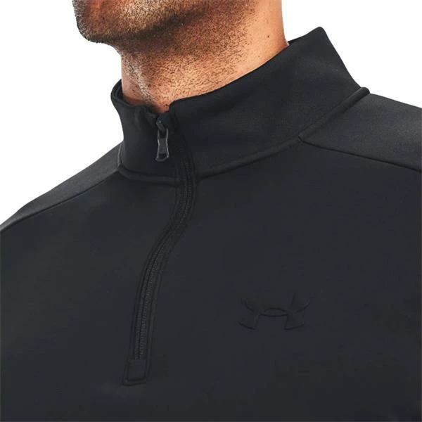 Under Armour Gents Armour Fleece® ½ Zip Black (001) 8 Under Armour Gents Armour Fleece® ½ Zip Black (001) - Image 6