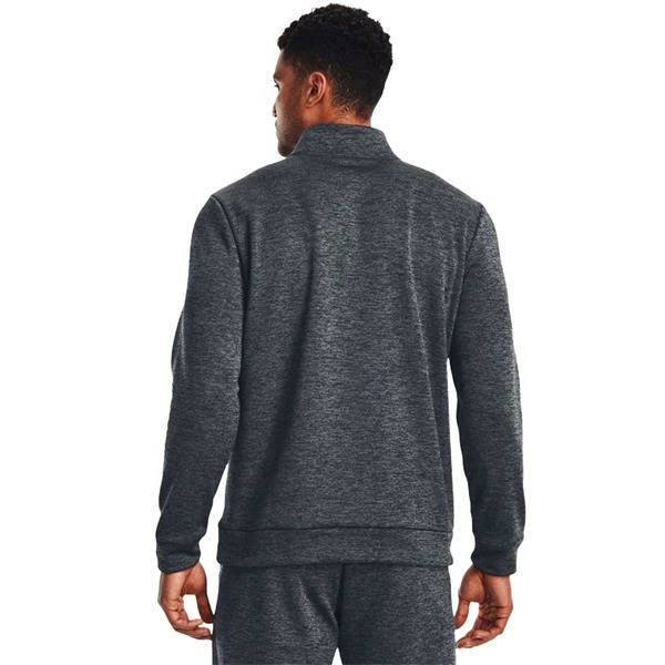 Under Armour Gents Armour Fleece® ½ Zip Pitch Grey (012) 6 Under Armour Gents Armour Fleece® ½ Zip Pitch Grey (012) - Image 4