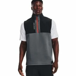 Under Armour Gents Storm Daytona Vest Pitch Grey - Black (012) -Cheap Footwear Store P 1373408UNDERARMOURVESTGREY012GENTS 2 L