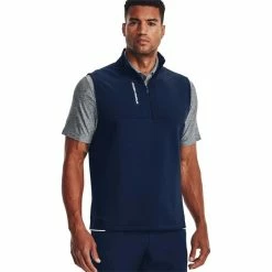Under Armour Gents Storm Daytona Vest Navy - Reflective (408) -Cheap Footwear Store P 1373408UNDERARMOURVESTNAVY408GENTS 2 L