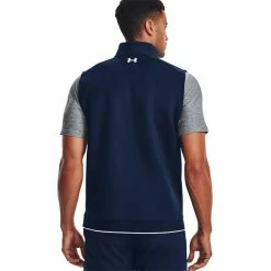 Under Armour Gents Storm Daytona Vest Navy - Reflective (408) -Cheap Footwear Store P 1373408UNDERARMOURVESTNAVY408GENTS 3 L