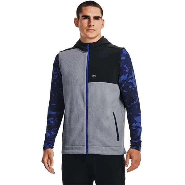 Under Armour Gents Storm SweaterFleece Vest Grey (035) 5 Under Armour Gents Storm SweaterFleece Vest Grey (035) - Image 3