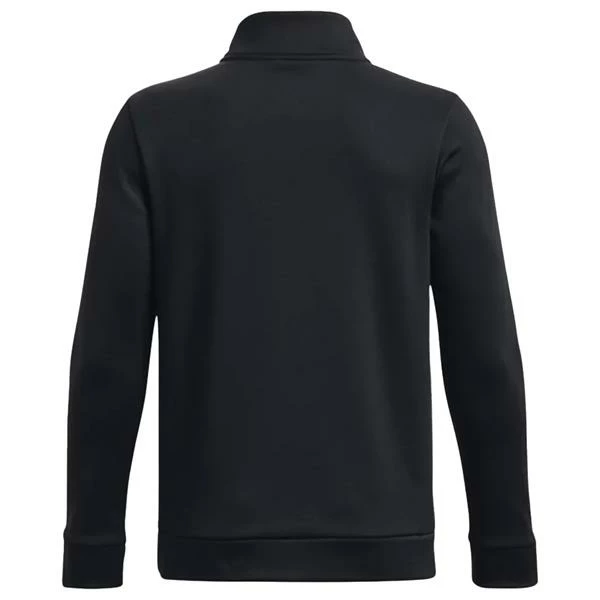 Under Armour Junior - Boys Armour Fleece ¼ Zip Top Youths Black (001) 4 Under Armour Junior - Boys Armour Fleece ¼ Zip Top Youths Black (001) - Image 2