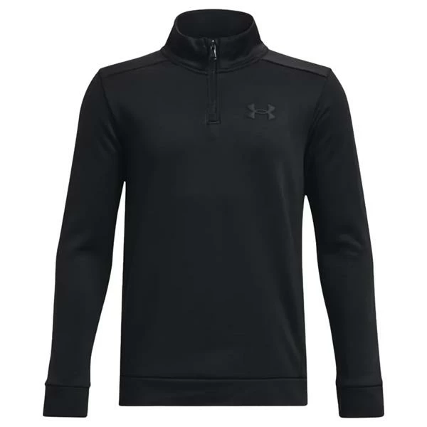 Under Armour Junior - Boys Armour Fleece ¼ Zip Top Youths Black (001) 3 Under Armour Junior - Boys Armour Fleece ¼ Zip Top Youths Black (001)