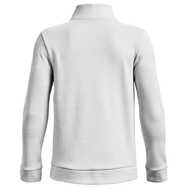 Under Armour Junior - Boys Armour Fleece ¼ Zip Top Youths Halo Grey - Black (015) 4 Under Armour Junior - Boys Armour Fleece ¼ Zip Top Youths Halo Grey - Black (015) - Image 2