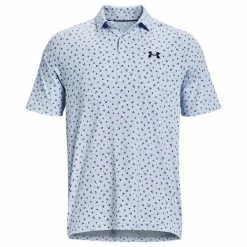 Under Armour Gents Iso-Chill Floral Dash Polo Shirt Oxford Blue - Bauhaus Blue (706)