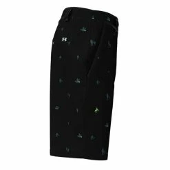 Under Armour Junior - Boys Golf Printed Shorts Black (001) -Cheap Footwear Store P 1377352UNDERARMOURSHORTSBLACK001BOYS 3 L