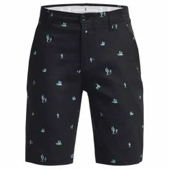 Under Armour Junior - Boys Golf Printed Shorts Black (001)