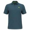 Under Armour Gents Performance 3.0 Deuces Polo Shirt Static Blue (414) -Cheap Footwear Store P 1377378UNDERARMOURSHIRTSTATICBLUE414GENTS L