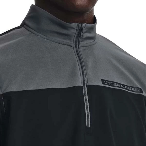 Under Armour Gents Storm Windstrike ½ Zip Top Black (001) 8 Under Armour Gents Storm Windstrike ½ Zip Top Black (001) - Image 6