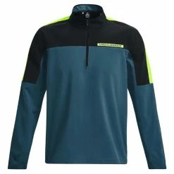 Under Armour Gents Storm Windstrike ½ Zip Top Staitic Blue - Black (414)