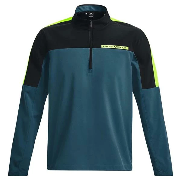 Under Armour Gents Storm Windstrike ½ Zip Top Staitic Blue - Black (414) 3 Under Armour Gents Storm Windstrike ½ Zip Top Staitic Blue - Black (414)