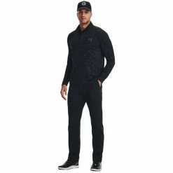 Under Armour Gents Playoff Printed ¼ Zip Top Black - Static Blue (001) -Cheap Footwear Store P 1377400UNDERARMOURTOPMIDNIGHTBLACK001GENTS 4 L