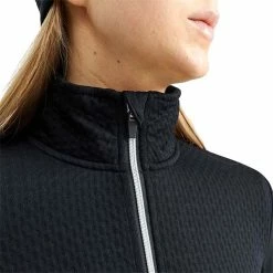 ABACUS Ladies Scramble Full Zip Fleece Black -Cheap Footwear Store P 2371ABACUSJACKETBLACK600LADIES 4 L