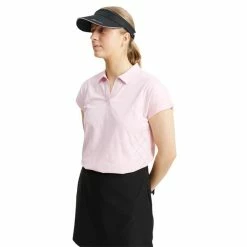 ABACUS Ladies Erin Loosefit Cup Sleeve Begonia (401) -Cheap Footwear Store P 2693ABACUSSHIRTBEGONIA401LADIES 2 L