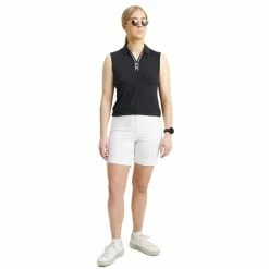 ABACUS Ladies Pebble Sleeveless Black - White (620) -Cheap Footwear Store P 2713ABACUSSLEEVELESSBLACKWHITE620LADIES 3 L