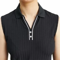 ABACUS Ladies Pebble Sleeveless Black - White (620) -Cheap Footwear Store P 2713ABACUSSLEEVELESSBLACKWHITE620LADIES 4 L