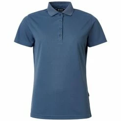 ABACUS Ladies Cray Drycool Polo Shirt Steel Blue (311)