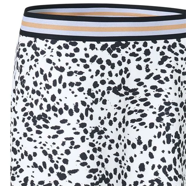 ABACUS Ladies Anne Skort 19" (50cm) Black - White 4 ABACUS Ladies Anne Skort 19" (50cm) Black - White - Image 2
