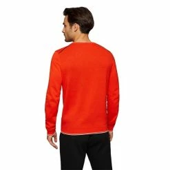 Boss Gents Ritom Crew Neck Sweater Bright Orange 10 Boss Gents Ritom Crew Neck Sweater Bright Orange -Cheap Footwear Store P 50456098BOSSSWEATERBRIGHTORANGEGENTS 3 L