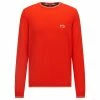 Boss Gents Ritom Crew Neck Sweater Bright Orange -Cheap Footwear Store P 50456098BOSSSWEATERBRIGHTORANGEGENTS L