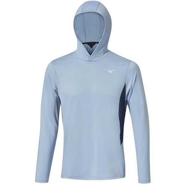 Mizuno Gents G-Style Hoodie Blue Bell 3 Mizuno Gents G-Style Hoodie Blue Bell