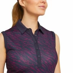 Puma Ladies Cloudspun Whitewater Sleeveless Polo Shirt Navy Blazer - Orchid Shadow 13 Puma Ladies Cloudspun Whitewater Sleeveless Polo Shirt Navy Blazer - Orchid Shadow -Cheap Footwear Store P 537490PUMASHIRTNAVYBLAZERORCHIDSHADOWLADIES 5 L
