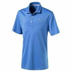 Puma Junior - Boys Essential Pounce Golf Polo French Blue