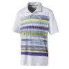 Puma Junior - Boys Baker Polo White - Nrgy Yellow