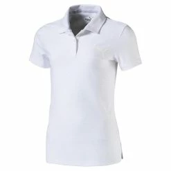 Puma Junior - Girls Aston Polo Shirt Bright White