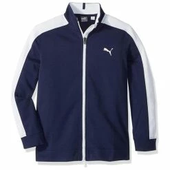 Puma Junior - Boys Heritage Track Jacket Peacoat
