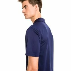 Puma Gents Rotation Sol Polo Shirt Navy -Cheap Footwear Store P 577874PUMASHIRTNAVYGENTS 3 L