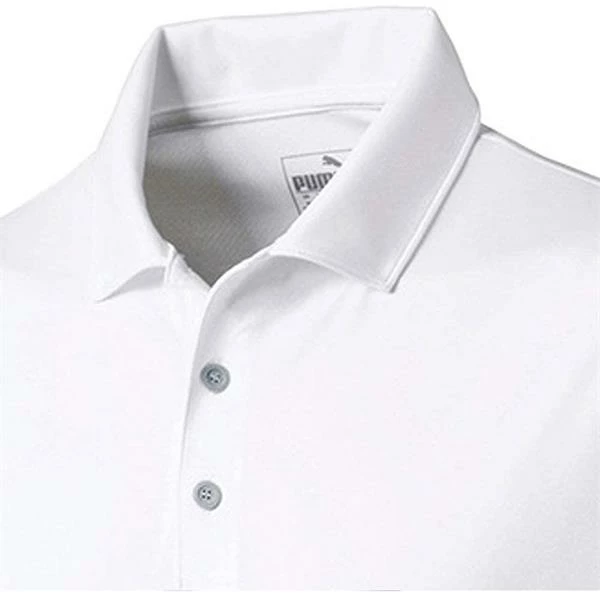 Puma Gents Rotation Polo Shirt Bright White 4 Puma Gents Rotation Polo Shirt Bright White - Image 2
