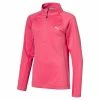 Puma Girls ¼ Zip Top Rapture Rose -Cheap Footwear Store P 578141PUMATOPROSEGIRLS L