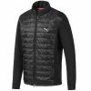 Puma Gents Quilted Primaloft Jacket Peacoat
