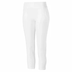 Puma Junior Girls Golf Pants Bright White -Cheap Footwear Store P 595586PUMAJUNIORGIRLSGOLFPANTSBRIGHTWHITE 1 L