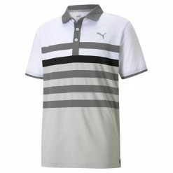 Gents MATTR One Way Polo Shirt Quiet Shade - Puma Black